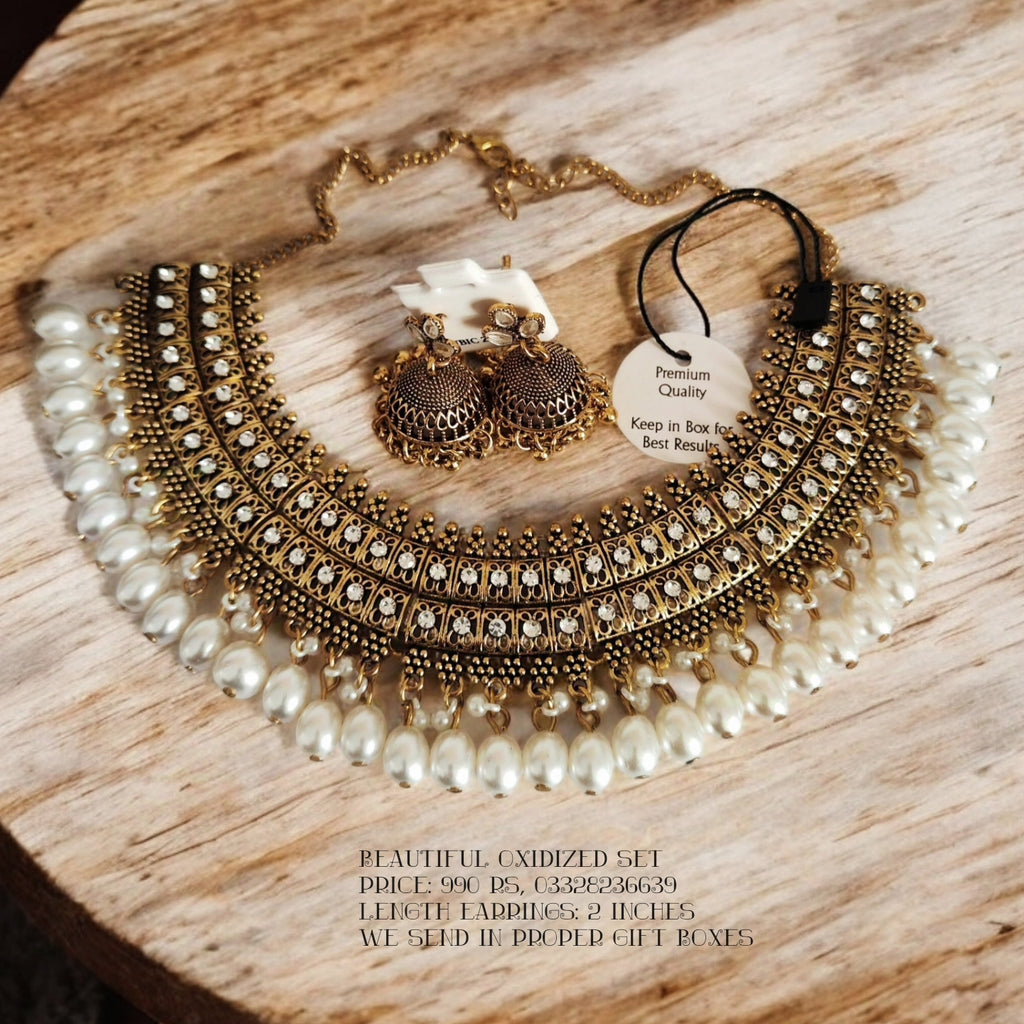 Beautiful Oxidized set