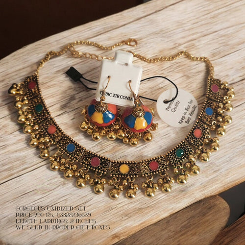 Beautiful oxidized set