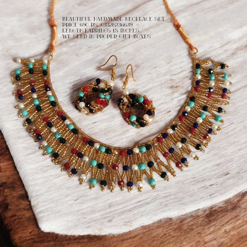 Beautiful Handmade Necklace set