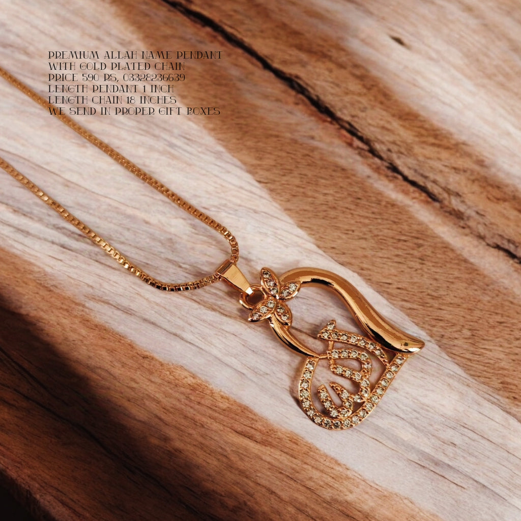 Beautiful Allah name Pendant
