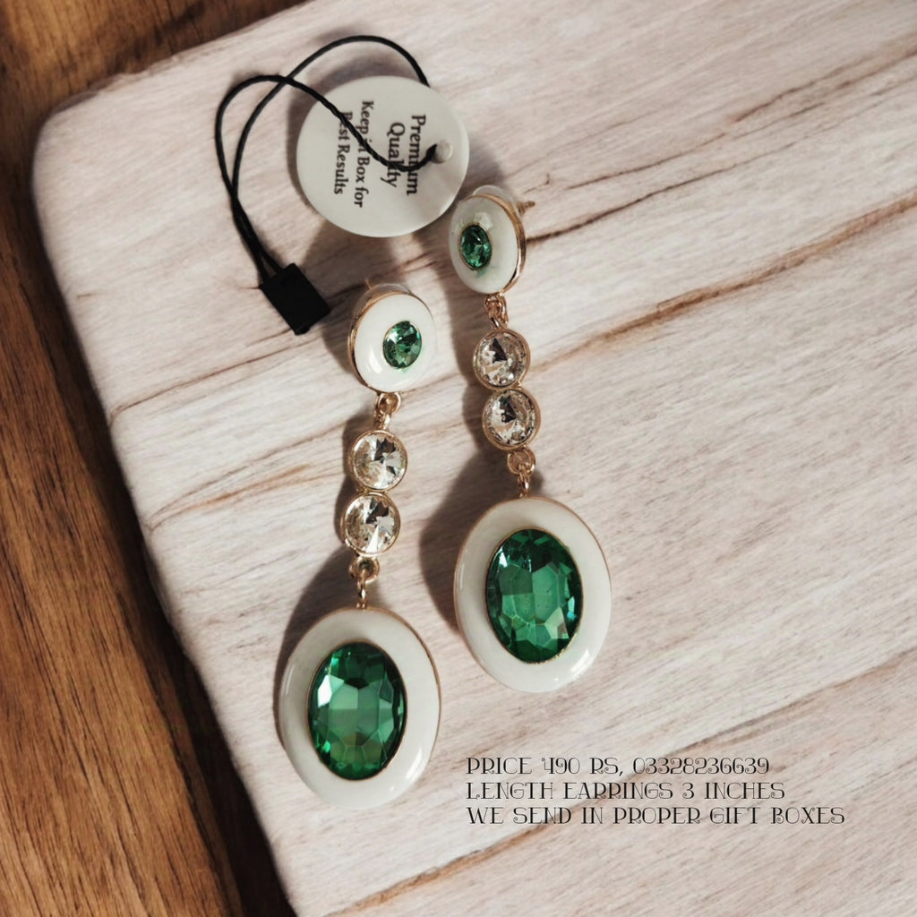 Beautiful Meena earrings