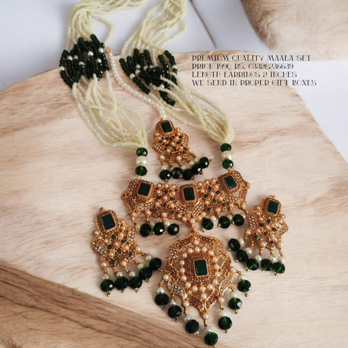 Premium long adjustable maala set