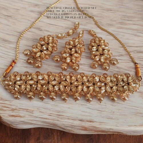Beautiful Crystals choker set