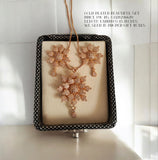 Gold plated gorgeous Pendant set