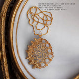Premium Bismillah locket with chain