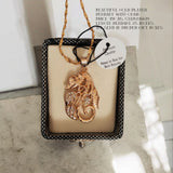 Elegant Gold plated Pendant with chain