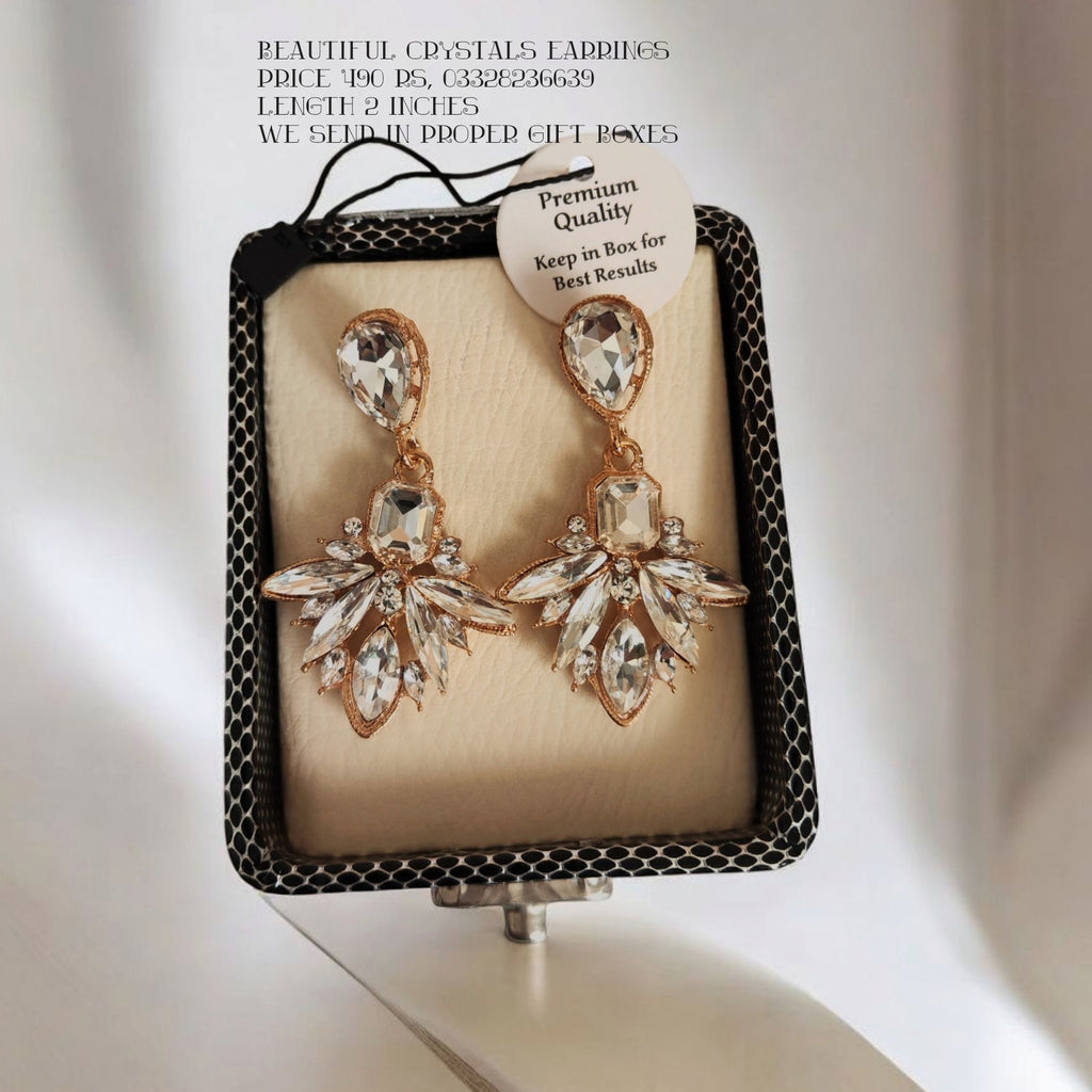 Beautiful Crystals Earrings