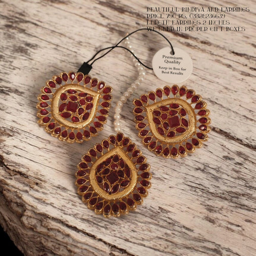 Beautiful Bindiya and Earrings