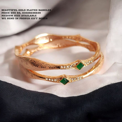 Beautiful Gold Plated Bangles