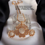 Beautiful Gold plated set with gold plated chain