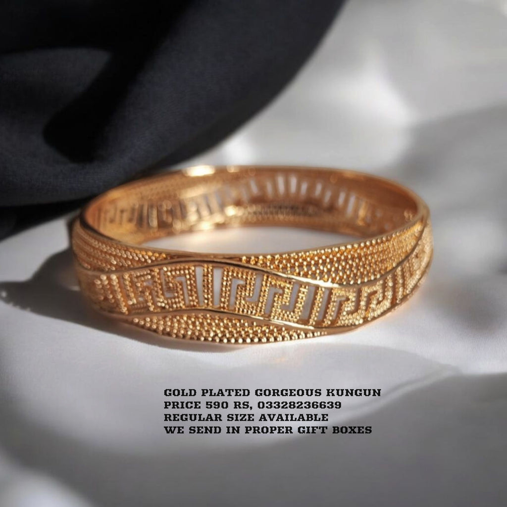 China Gold plated beautiful kara
