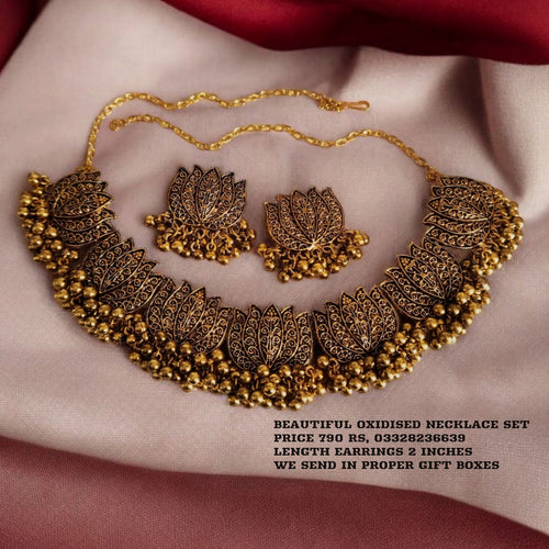 Beautiful Oxidised Necklace set
