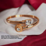 Gold Plated openable Bracelet