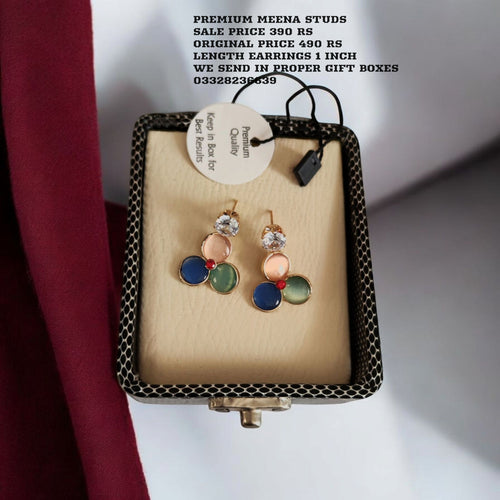 Beautiful Meena Studs