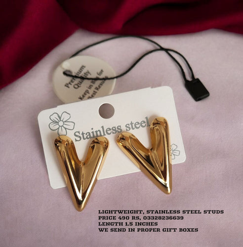 Beautiful Lightweight Stainless Steel Studs