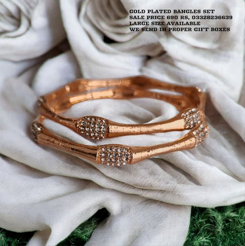 China gold plated gorgeous bangles