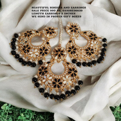 Beautiful Bindiya and Earrings