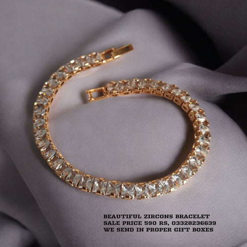 Beautiful Zircons Bracelet
