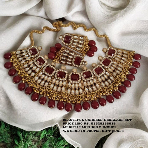 Beautiful oxidized Necklace set