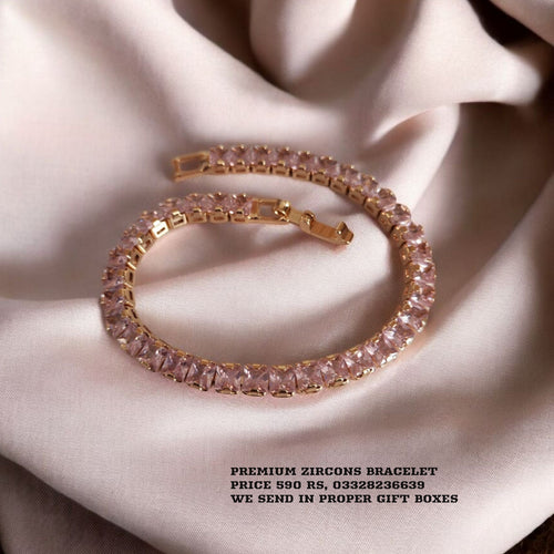 Gorgeous Zircons Bracelet