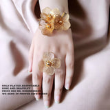 Gorgeous adjustable Ring and Bracelet