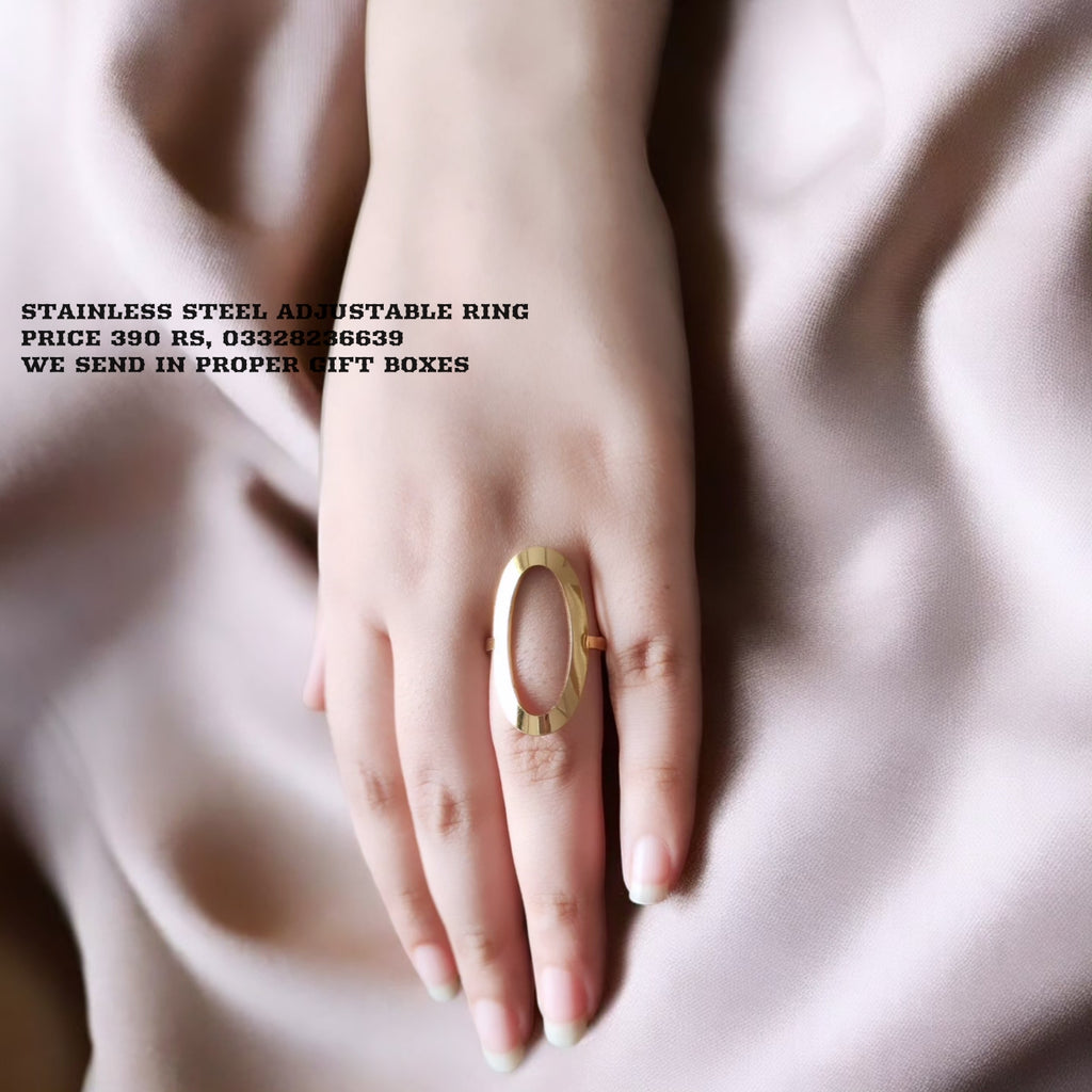 Gorgeous adjustable Stainless Steel Ring