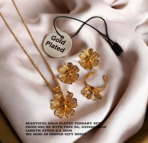 Gold Plated Combo set