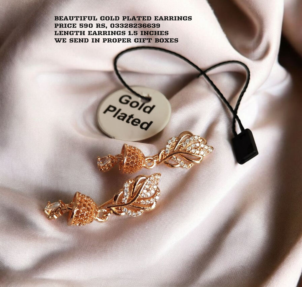 Premium Gold Plated Earrings