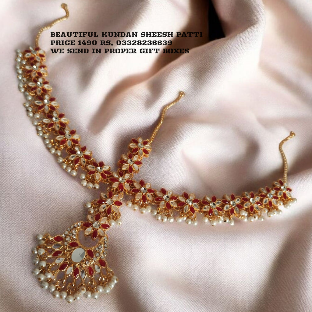 Premium quality Kundan Sheesh Patti