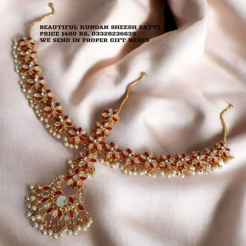 Premium quality Kundan Sheesh Patti