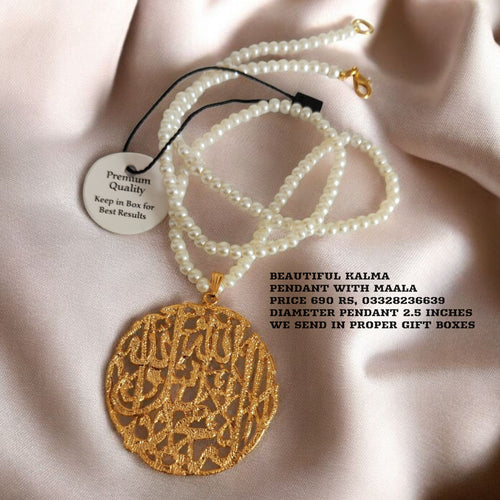 Beautiful Kalma Pendant with Maala