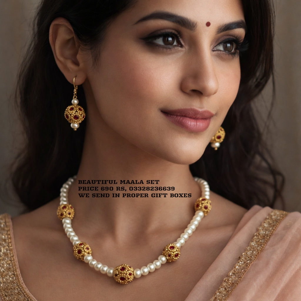 Elegant maala set