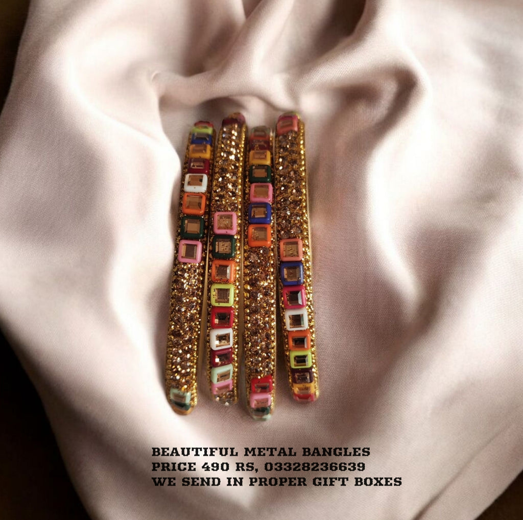 Beautiful Metal Bangles set