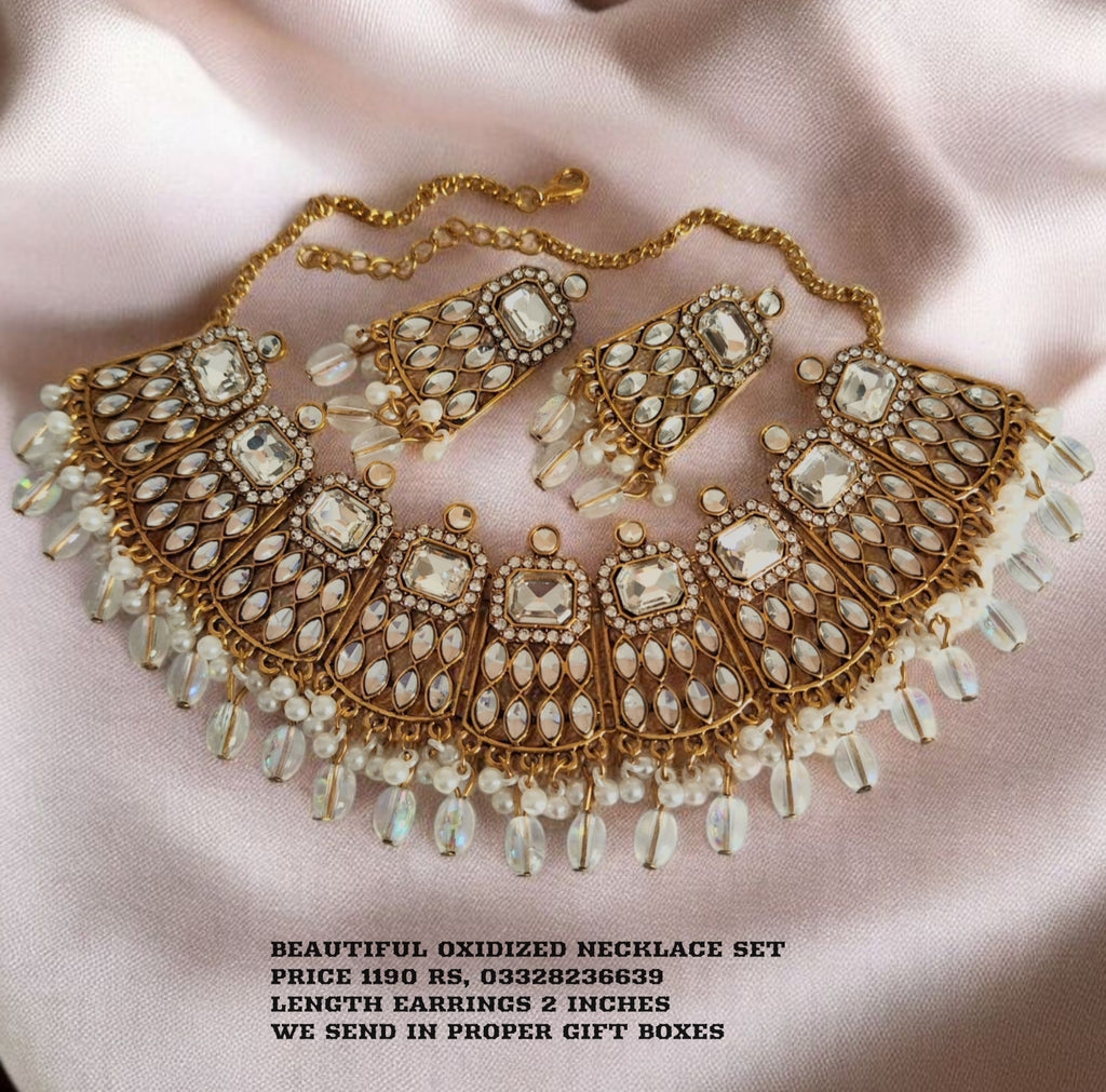Beautiful oxidized Necklace set