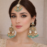 Gorgeous Bindiya and Earrings