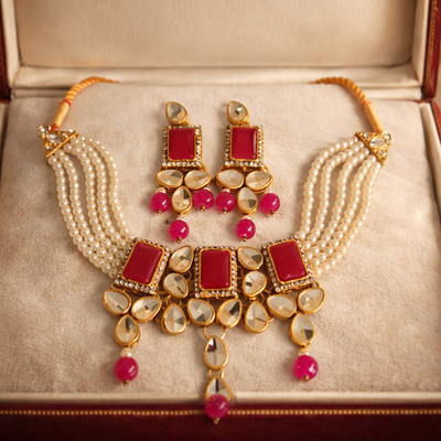 Gorgeous Kundan Choker set