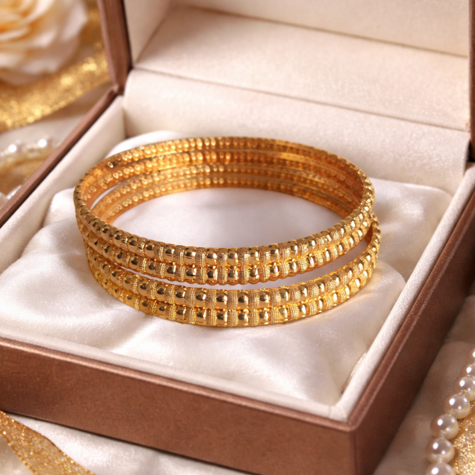 Gold plated Gorgeous Kungun Pair