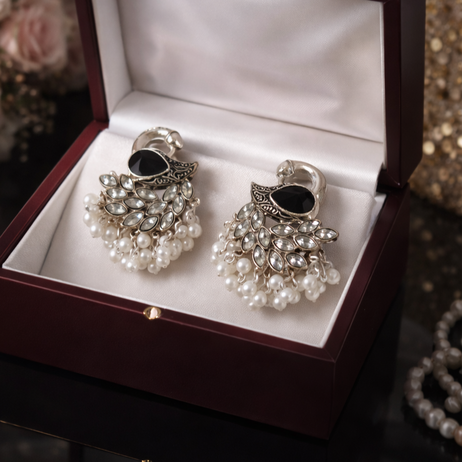 Premium Oxidised Earrings