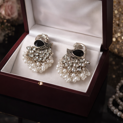 Premium Oxidised Earrings