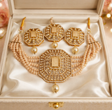 Premium Crystals Choker set