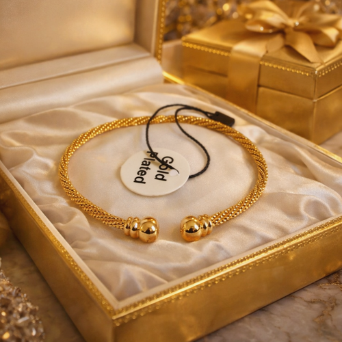 Gold plated, adjustable Bracelet