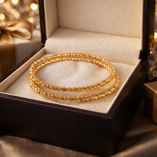 China Gold plated gorgeous Bangles