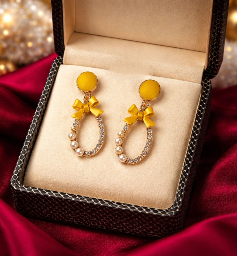 Beautiful Meena Earrings