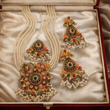 Gorgeous Nauratan Maala set