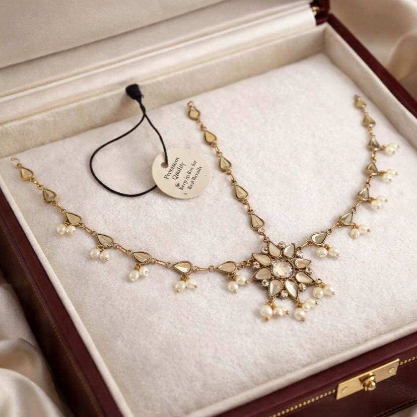 Premium Kundan Maatha patti