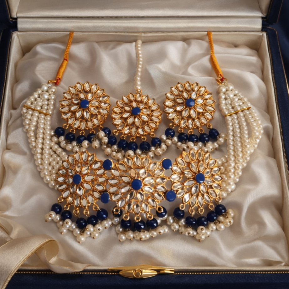 Premium Kundan Choker set