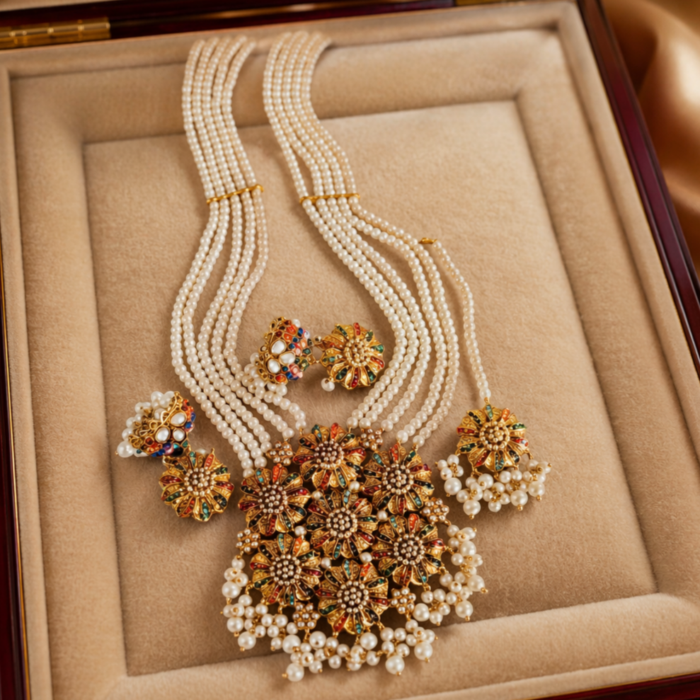 Gorgeous, Nauratan maala set