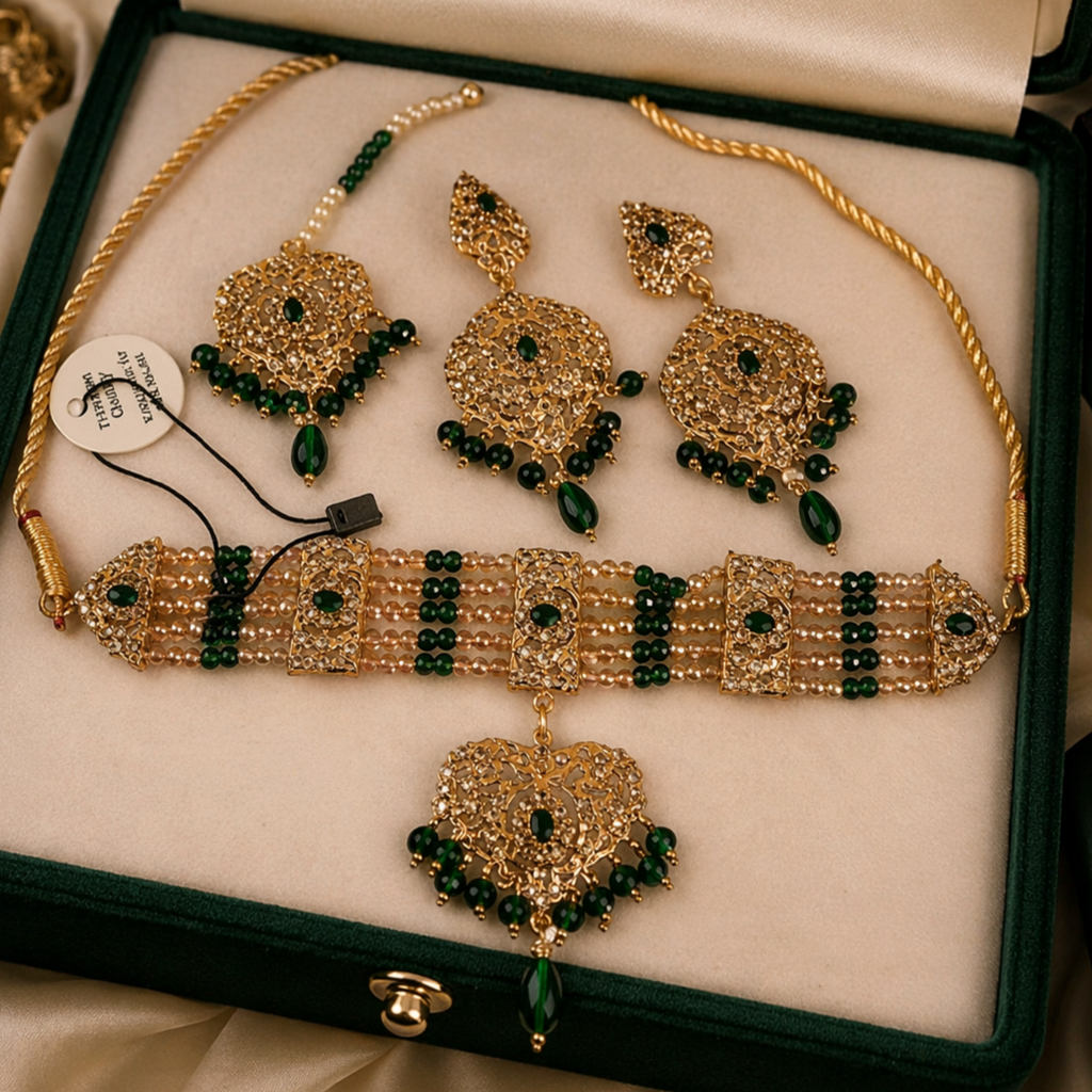 Beautiful lightweight choker set