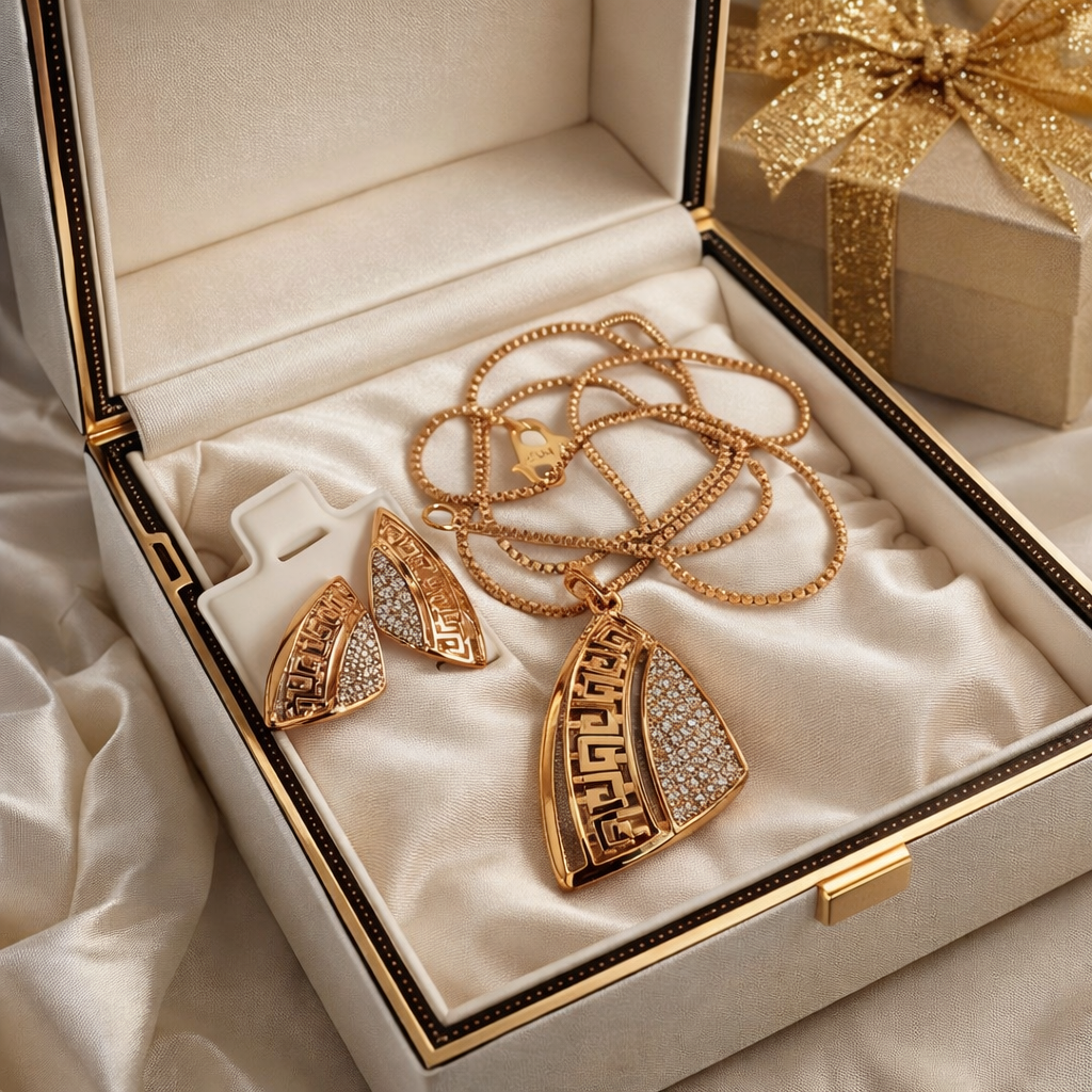 Beautiful Gold plated set