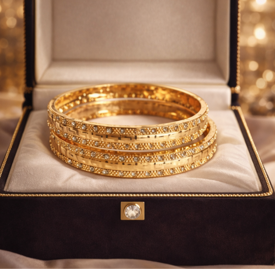 Gold plated Kungun Pair